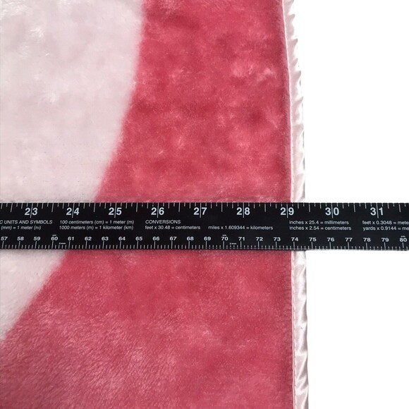 HB Hudson Plush Mommy’s Girl Pink Satin‎ Edge Baby Girl Blanket Owl - Picture 6 of 12